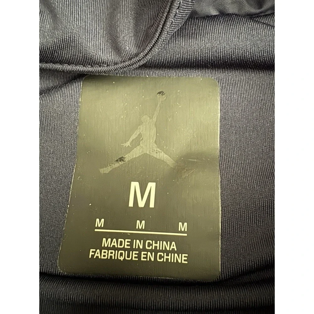 Jordan Hoodie Men Medium Blue 465 Icon‎ Fleece Michigan Wolverines Tech Full Zip